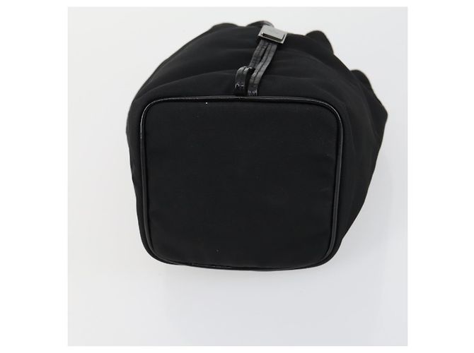 Gucci Borsa a Mano Pouch Nylon Smalto 3 Set Nero Marrone Auth ar13915 - vista 13