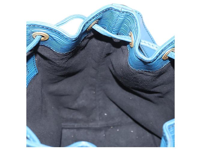 Noe LOUIS VUITTON Borsa a Spalla Petit Noé Epi Blu M44105 LV Auth 158656 - vista 18