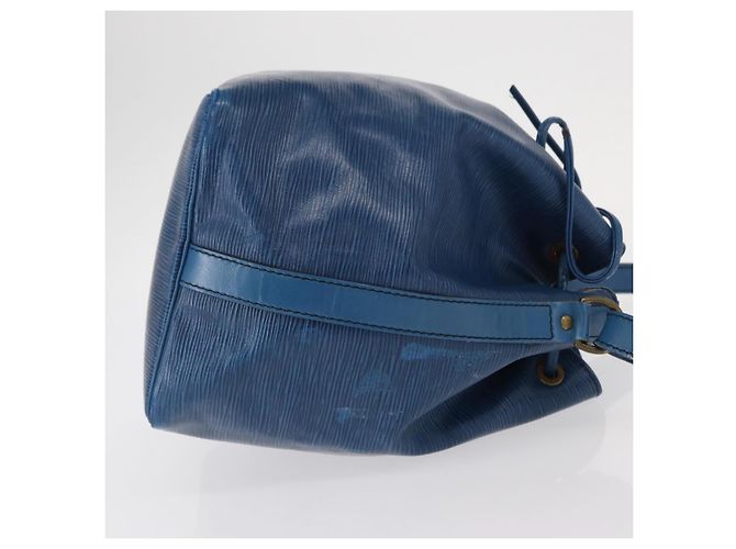 Noe LOUIS VUITTON Borsa a Spalla Petit Noé Epi Blu M44105 LV Auth 158656 - vista 3