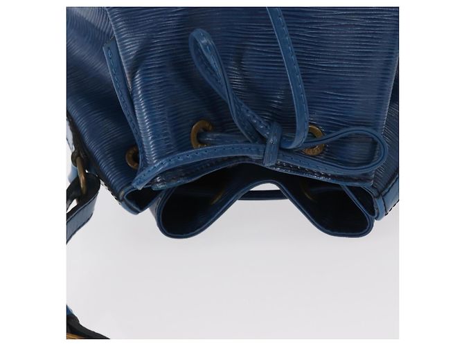Noe LOUIS VUITTON Borsa a Spalla Petit Noé Epi Blu M44105 LV Auth 158656 - vista 6