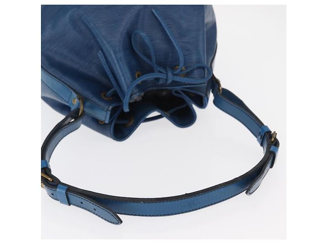 Noe LOUIS VUITTON Borsa a Spalla Petit Noé Epi Blu M44105 LV Auth 158656 - vista 7