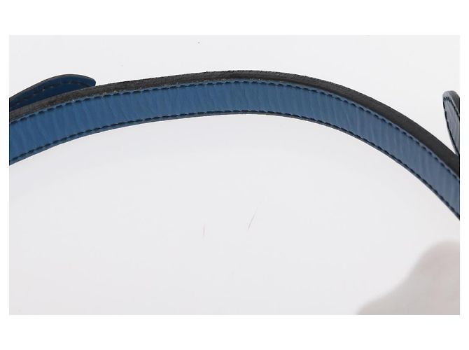 Noe LOUIS VUITTON Borsa a Spalla Petit Noé Epi Blu M44105 LV Auth 158656 - vista 8