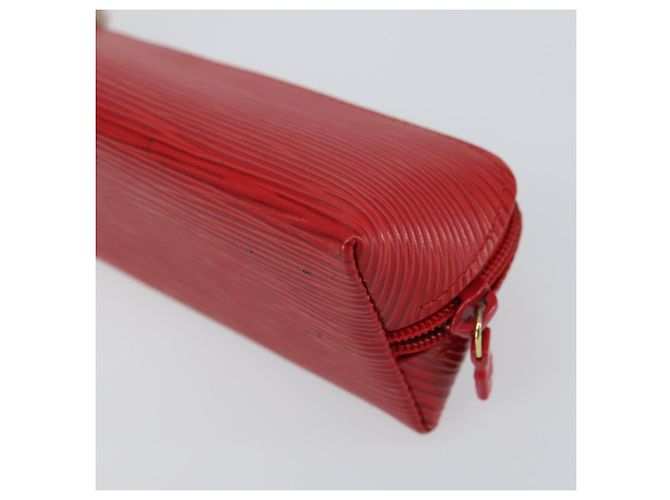 Astuccio per Matite Epi Louis Vuitton Rosso M56547 LV Auth am10091 - vista 15