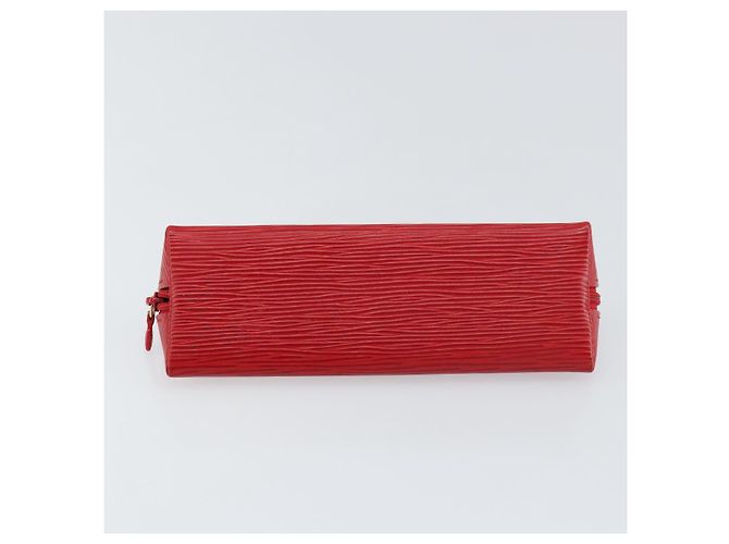 Astuccio per Matite Epi Louis Vuitton Rosso M56547 LV Auth am10091 - vista 6