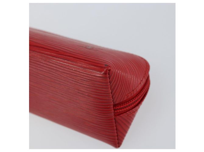 Astuccio per Matite Epi Louis Vuitton Rosso M56547 LV Auth am10091 - vista 7