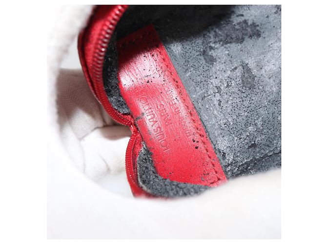Astuccio per Matite Epi Louis Vuitton Rosso M56547 LV Auth am10091 - vista 9