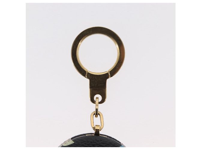LOUIS VUITTON Monogramm Multicolor Astropill Schlüsselanhänger Schwarz M51912 Auth 157928 - Ansicht 7