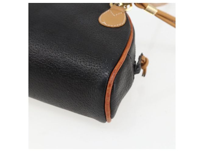 Gucci Borsa a Spalla in Pelle Nera e Oro Auth 158401 Nero D'oro - vista 17