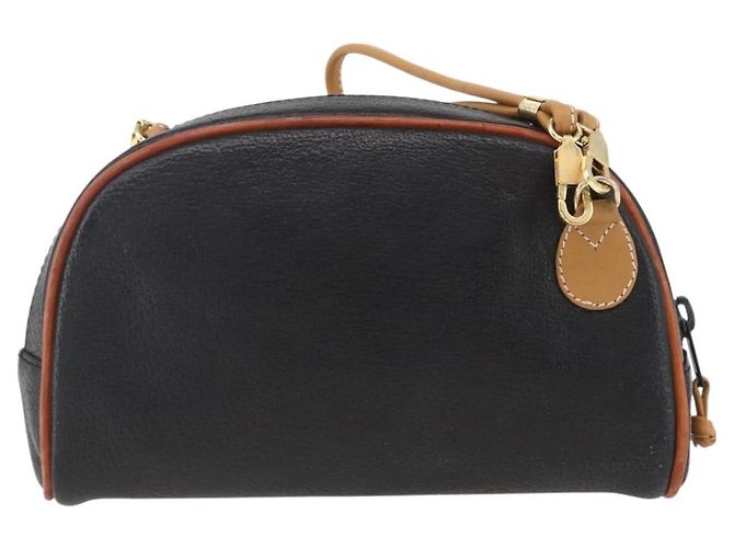 Gucci Borsa a Spalla in Pelle Nera e Oro Auth 158401 Nero D'oro - vista 2