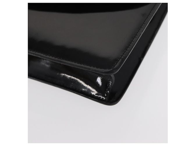Céline Borsa Clutch CELINE Smalto Nero Oro Auth bs32100 D'oro - vista 15