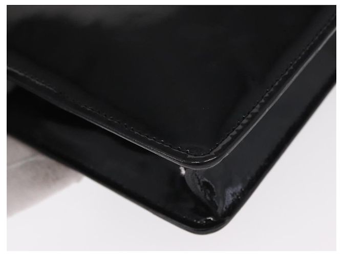 Céline Borsa Clutch CELINE Smalto Nero Oro Auth bs32100 D'oro - vista 16