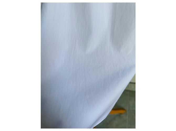 Top Christian Dior en coton blanc - vue 6