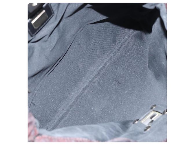 Fendi Zucca Tragetasche aus Canvas Schwarz - Ansicht 5