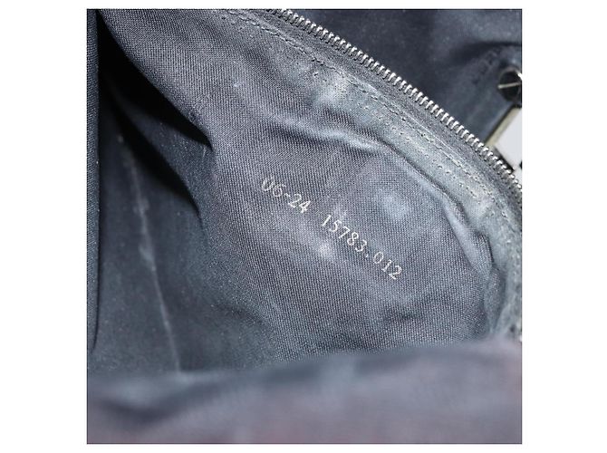Fendi Zucca Tragetasche aus Canvas Schwarz - Ansicht 6