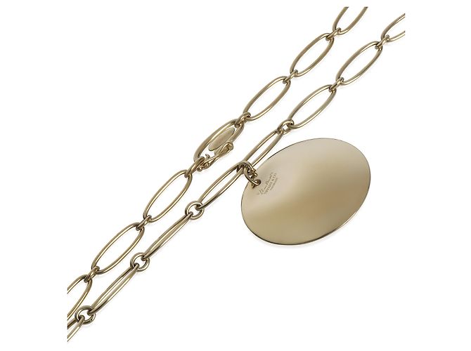 Collana a disco rotondo Elsa Peretti in oro giallo Tiffany & Co. - vista 3