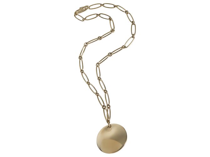 Collana a disco rotondo Elsa Peretti in oro giallo Tiffany & Co. - vista 4