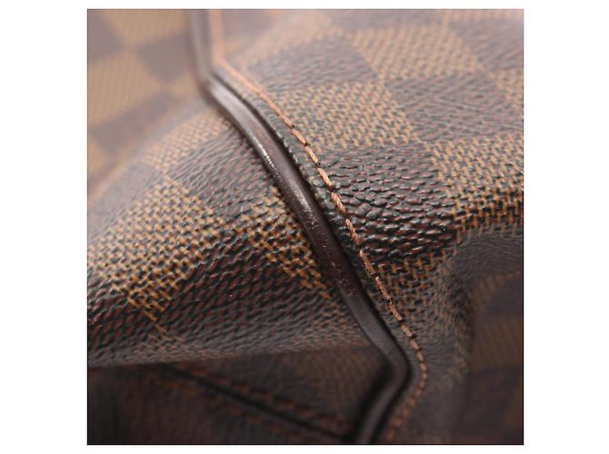 Borsa Louis Vuitton Sistina PM Marrone Damier ebene - vista 10