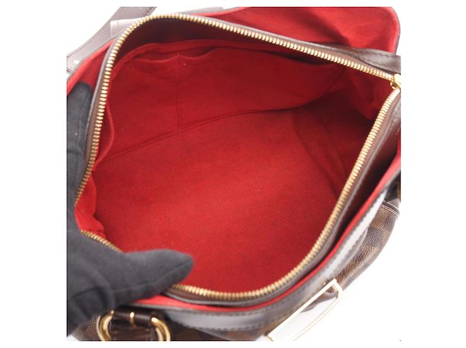 Borsa Louis Vuitton Sistina PM Marrone Damier ebene - vista 3