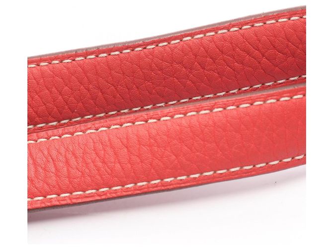 Borsa tote Hermès Double Sens 45 Rosa Bordò - vista 11