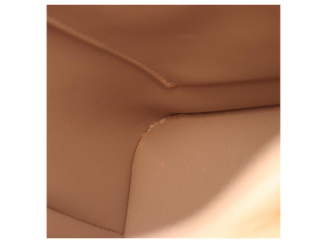 Borsa Louis Vuitton Houston in pelle beige - vista 7