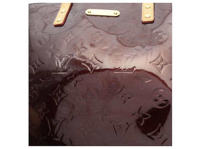 Borsa Tote Bellevue GM di Louis Vuitton Bordò Porpora - vista 9