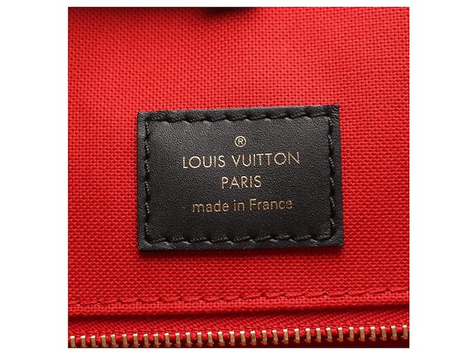 Borsa a Spalla Louis Vuitton On the Go GM Marrone - vista 4