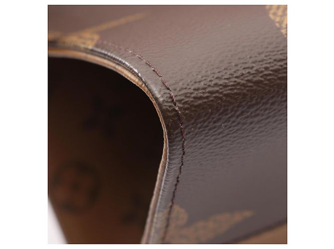 Borsa a Spalla Louis Vuitton On the Go GM Marrone - vista 6