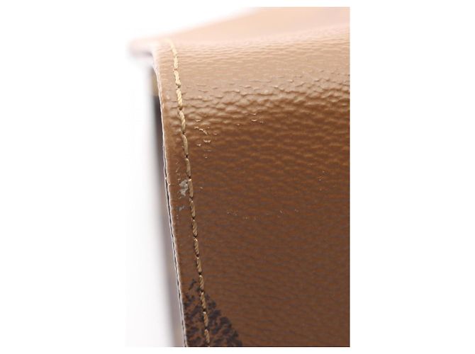 Borsa a Spalla Louis Vuitton On the Go GM Marrone - vista 7