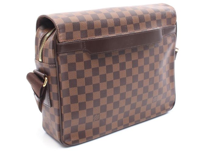 Borsa a Spalla Shelton MM di Louis Vuitton Marrone Damier ebene - vista 2
