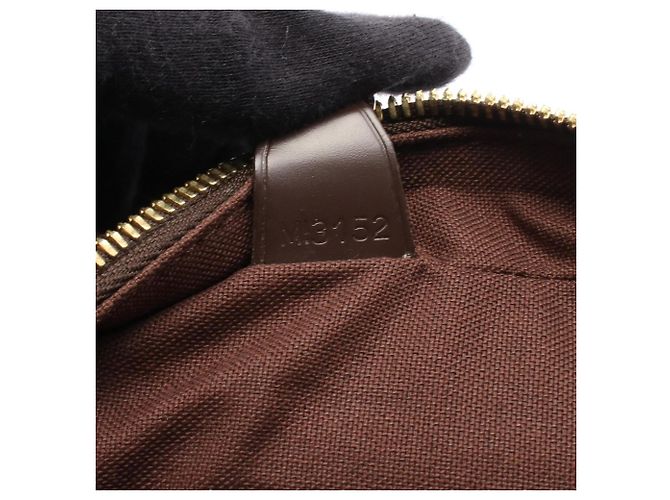 Borsa a Spalla Shelton MM di Louis Vuitton Marrone Damier ebene - vista 5