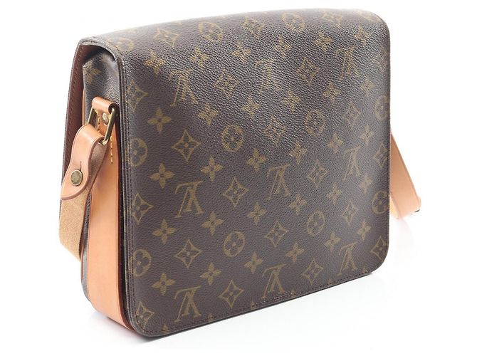 Borsa a Spalla Louis Vuitton Carte Ciel GM Marrone Monogramma - vista 2