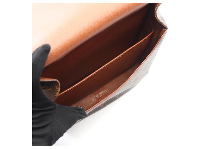 Borsa a Spalla Louis Vuitton Carte Ciel GM Marrone Monogramma - vista 3