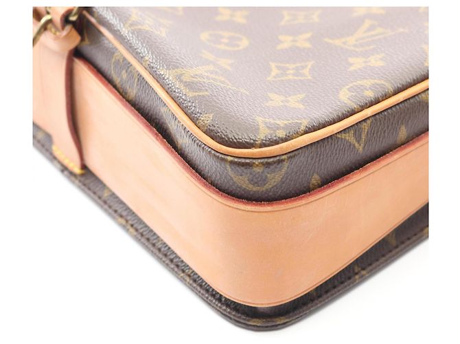 Borsa a Spalla Louis Vuitton Carte Ciel GM Marrone Monogramma - vista 6