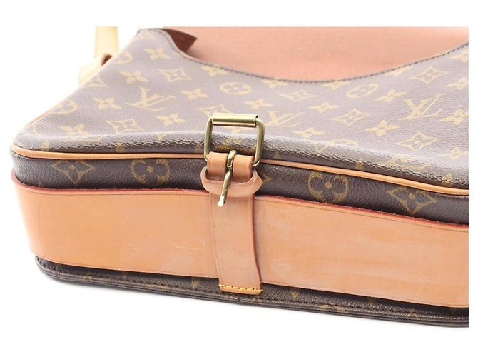 Borsa a Spalla Louis Vuitton Carte Ciel GM Marrone Monogramma - vista 7