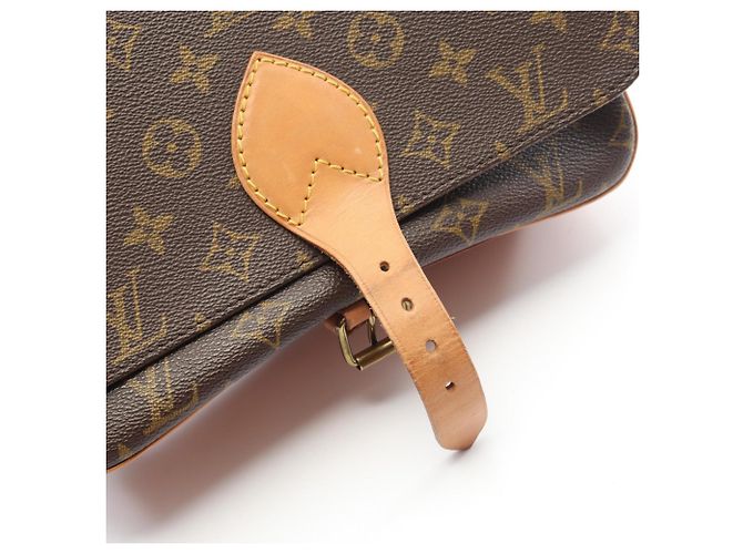 Borsa a Spalla Louis Vuitton Carte Ciel GM Marrone Monogramma - vista 9