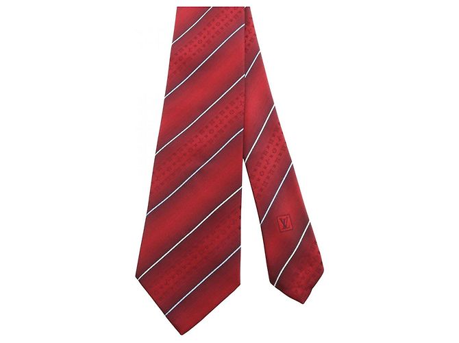 Louis Vuitton Red Silk Cravat - view 2