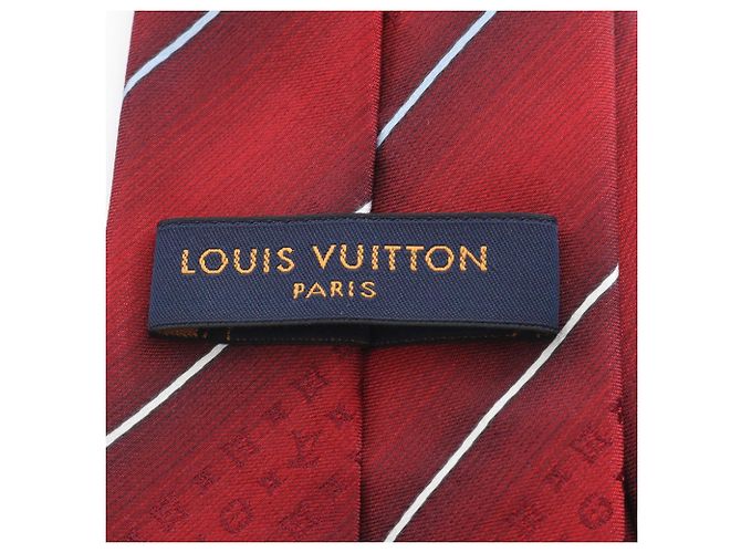 Louis Vuitton Red Silk Cravat - view 4
