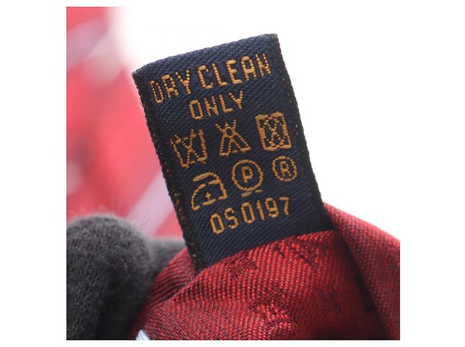 Louis Vuitton Red Silk Cravat - view 6