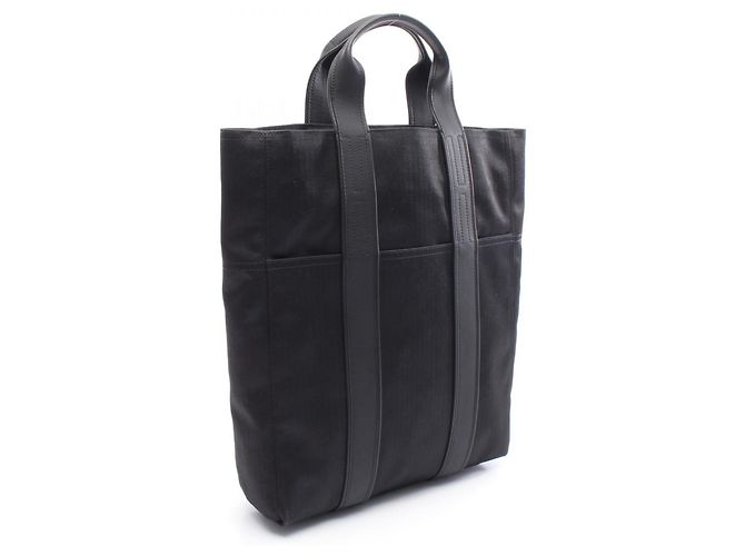 Hermès Acapulco Cabas MM Tote Bag Schwarz - Ansicht 2