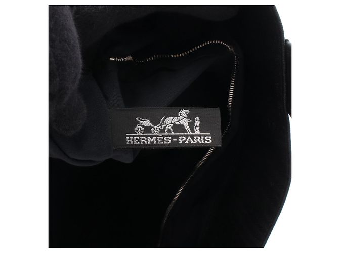 Hermès Acapulco Cabas MM Tote Bag Schwarz - Ansicht 4