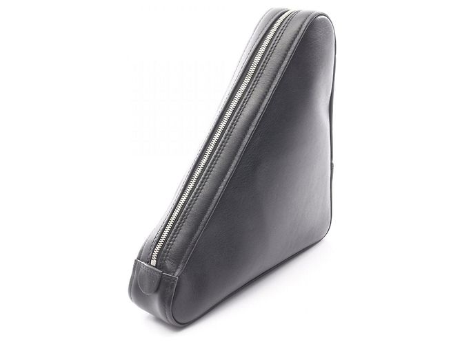 Bolso Clutch Triangular Balenciaga Negro - vista 2