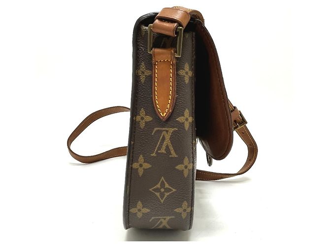 Borsa a Spalla Saint-Cloud GM di Louis Vuitton Marrone - vista 4