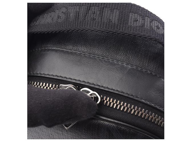 Borsa a tracolla mini Dior Rider di Christian Dior Nero Blu navy - vista 5