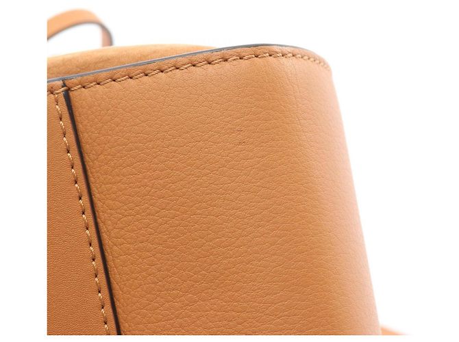 Borsa a spalla piccola Hammock con cordino Loewe Marrone - vista 8