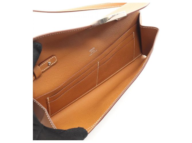 Borsa a Spalla Chaine d'Ancre To-Go di Hermès Marrone - vista 3