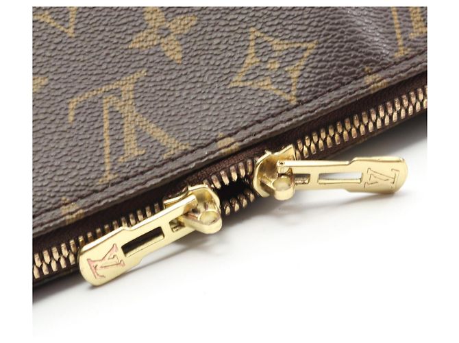Borsa a Spalla Amfersley Vanity Star di Louis Vuitton Marrone Monogramma - vista 8