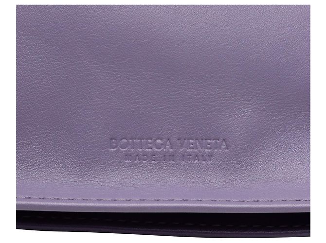 Borsa BV Twist Mini in pelle di vitello viola di Bottega Veneta Porpora - vista 5