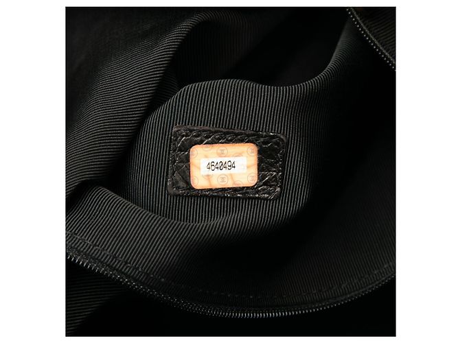 Chanel Schwarze CC Caviar Tote - Ansicht 6
