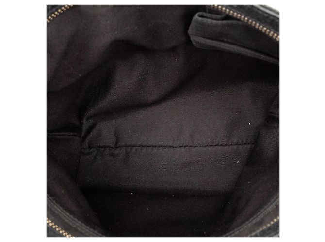 Borsa a tracolla Gucci in tela GG nera Nero - vista 4