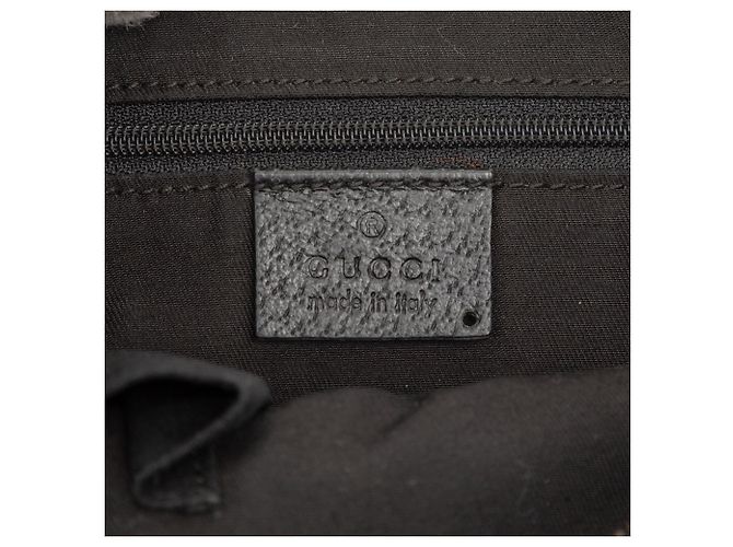 Borsa a tracolla Gucci in tela GG nera Nero - vista 5